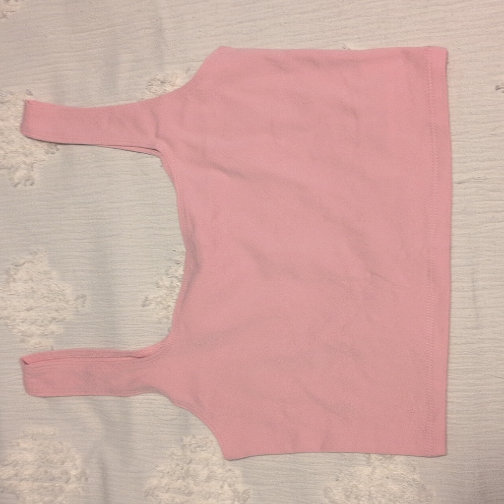 Pink tank top